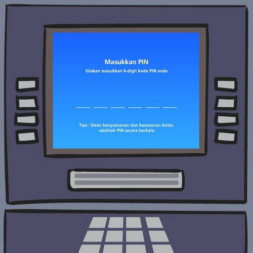 input PIN ATM BCA