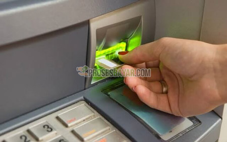 1 Masukan Kartu ATM BRI