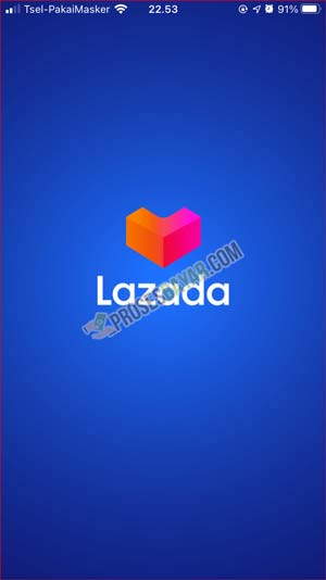 1 Buka Aplikasi Lazada