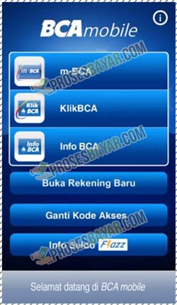 1 Masuk Aplikasi BCA Mobile